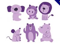 【動物插圖】素材推薦：39款可愛的動物插圖下載