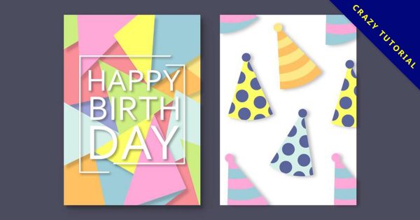 【生日卡片封面】設計用的25款生日卡片封面素材下載 【生日卡片封面】設計用的25款生日卡片封面素材下載
