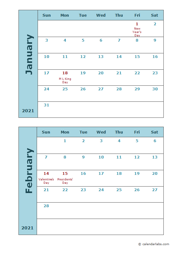 17款 2021月曆製作模板下載,可直接列印出來使用 17款 2021月曆製作模板下載,可直接列印出來使用