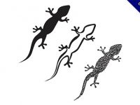 【壁虎卡通】素材推薦：22個可愛的壁虎卡通圖下載