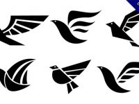 【鳥 logo】商標推薦：27款可愛的鳥 logo標誌下載