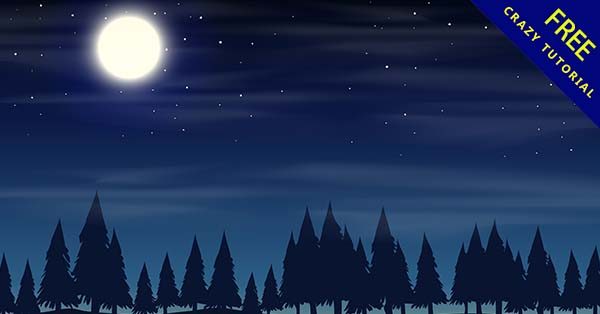【黑夜背景】背景推薦：38個寧靜的黑夜背景圖下載