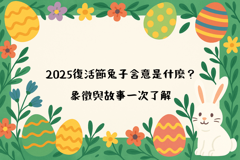 2026復活節兔子含意是什麼？象徵與故事一次了解