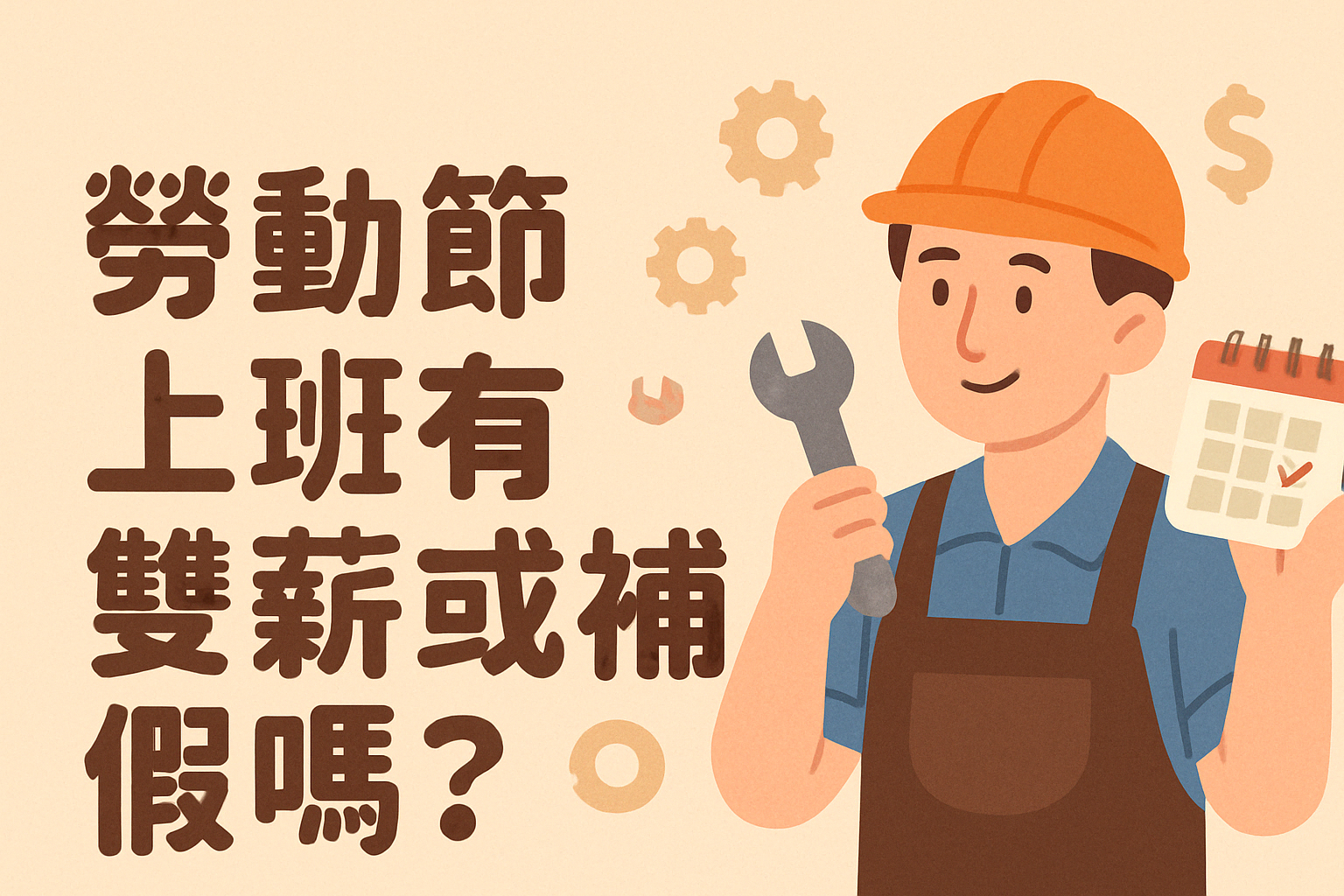 勞動節2026 上班有雙薪或補假嗎？勞工一定要知道的權益