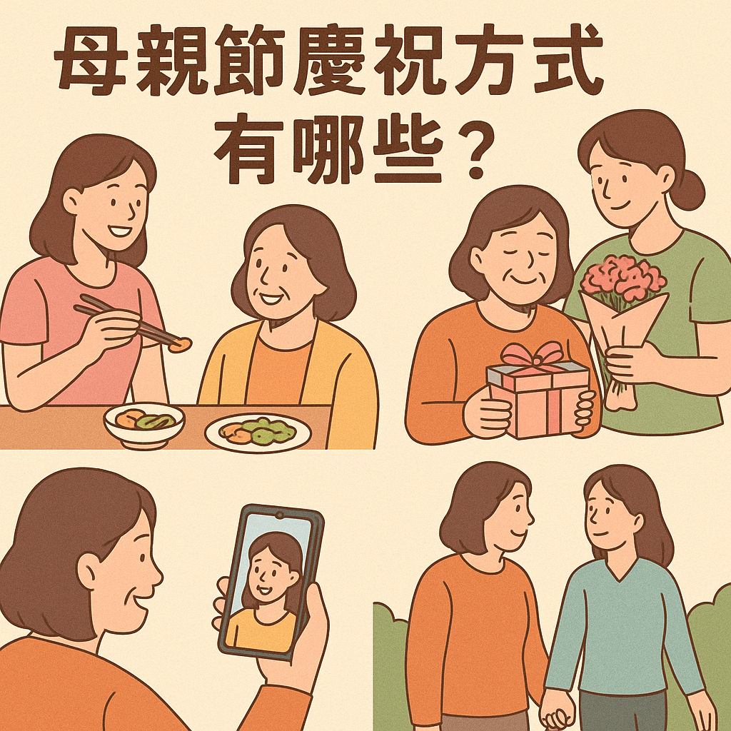 母親節2026 慶祝方式有哪些？15 種提案讓媽媽笑整天