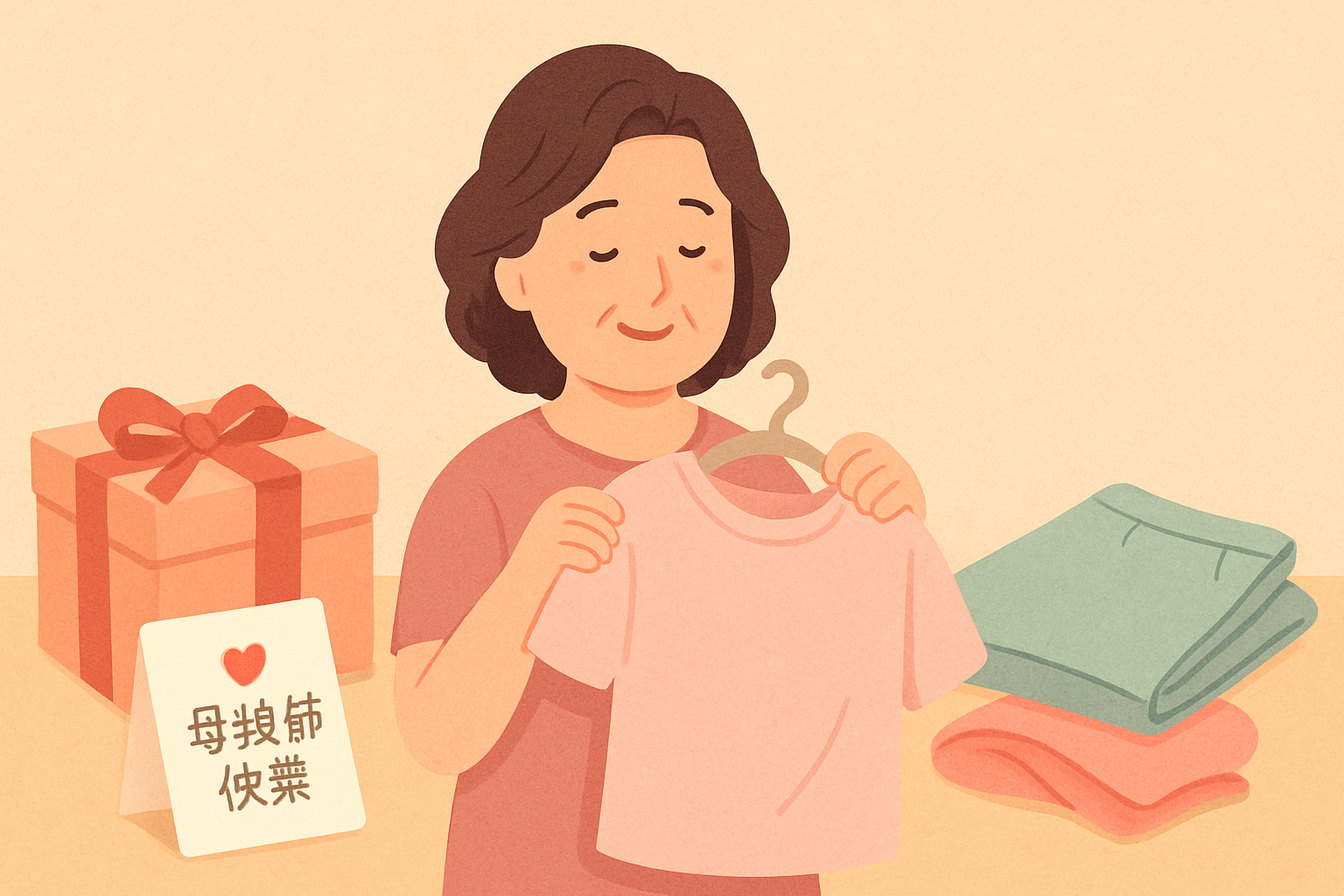 2026 母親節可以送媽媽衣服嗎？送禮注意3點讓她開心又不尷尬