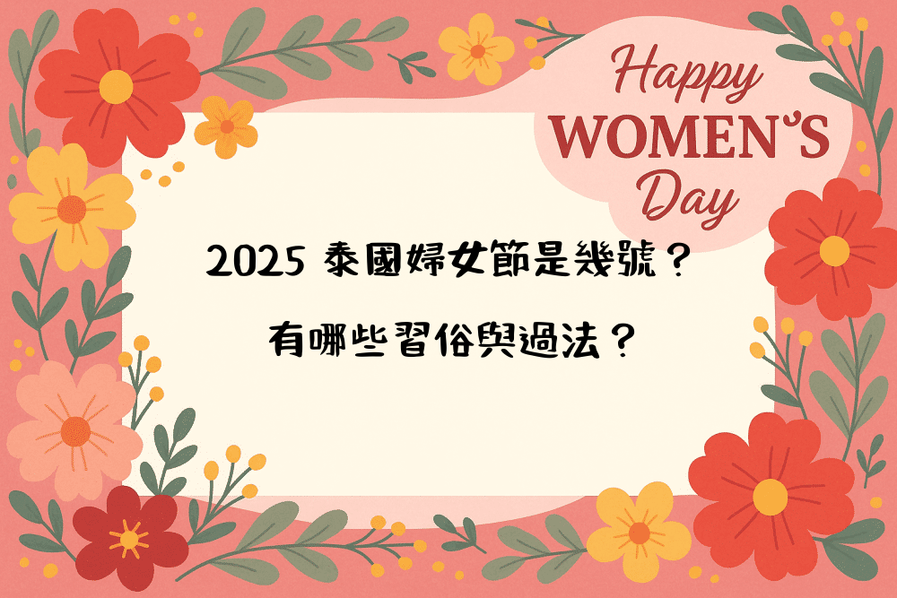 2026 泰國婦女節是幾號？有哪些習俗與過法？